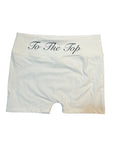 Women's SignaTTTure White Biker Shorts