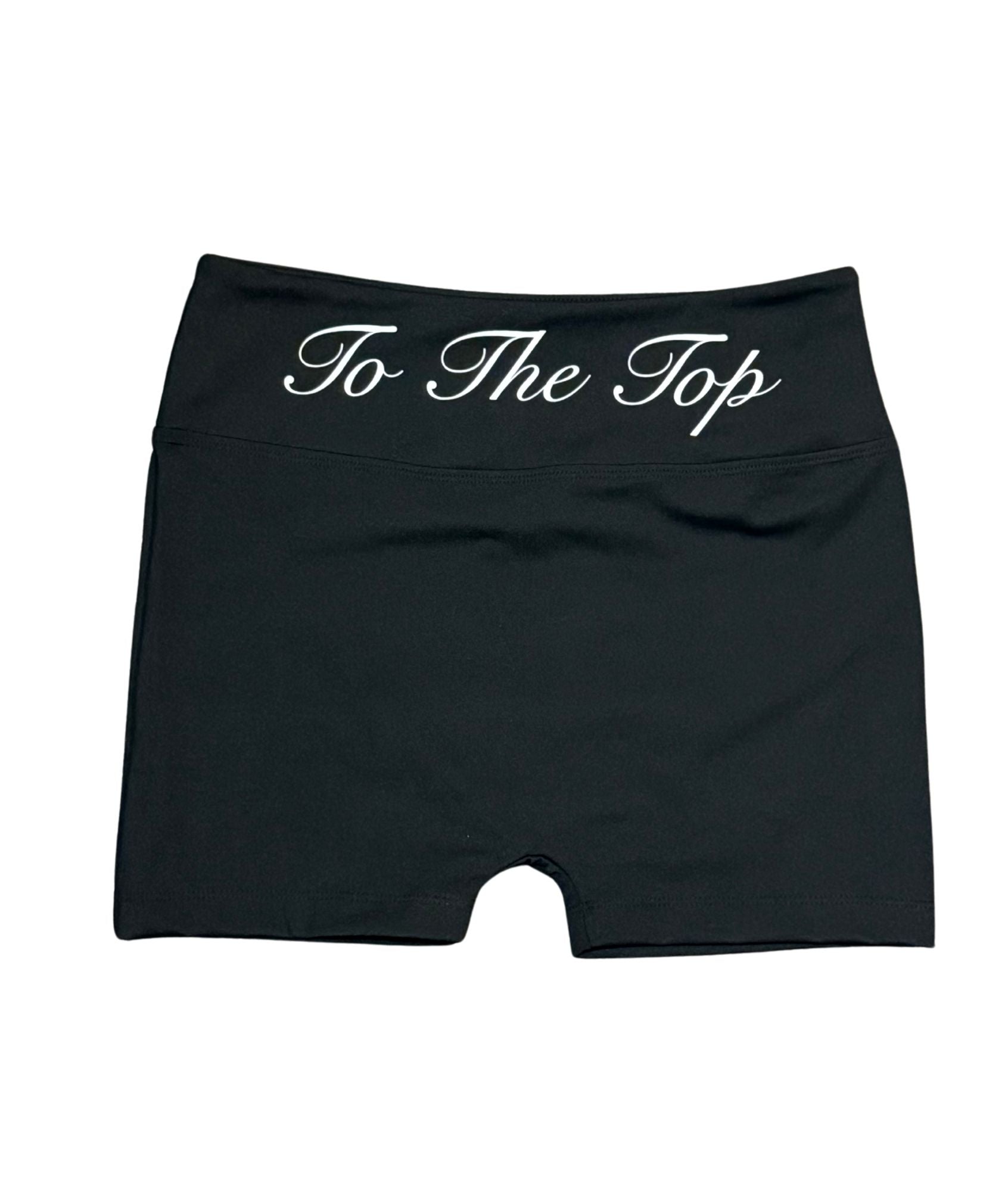 Women's SignaTTTure Black Biker Shorts