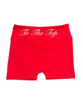 Women's SignaTTTure Red Biker Shorts